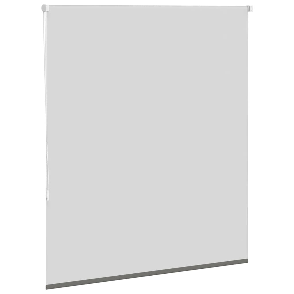 Roller Blind Blackout Grey 130x150 cm Fabric Width 126.6 cm Polyester