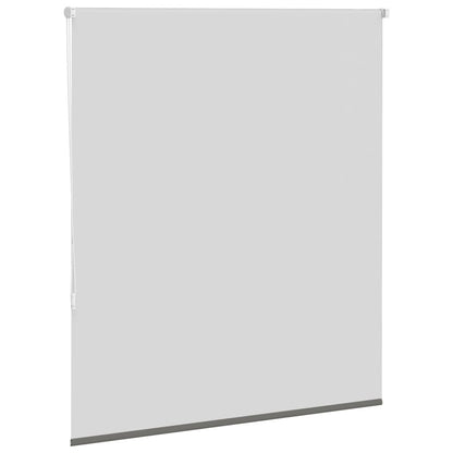 Roller Blind Blackout Grey 140x150 cm Fabric Width 136.6 cm Polyester