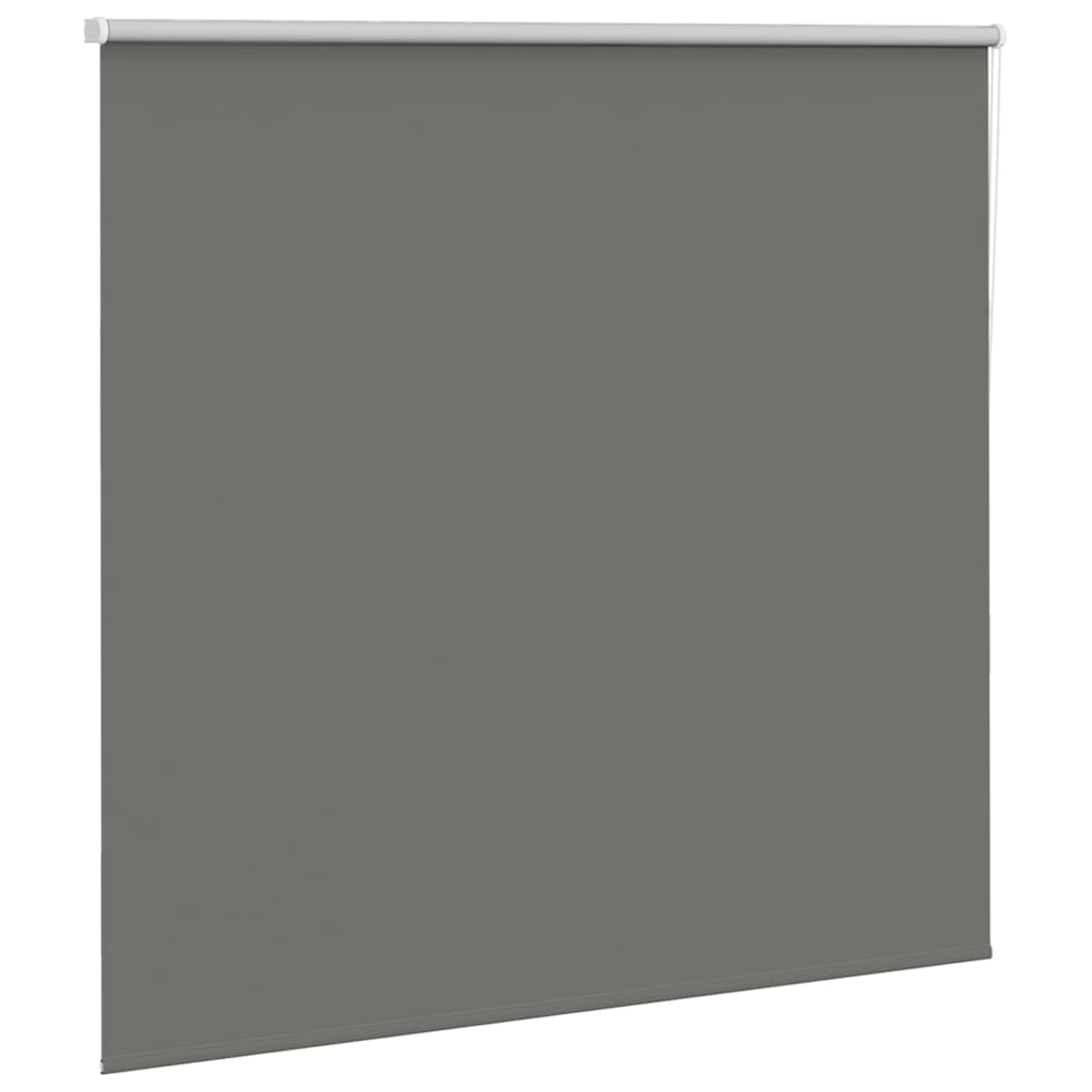 Roller Blind Blackout Grey 145x150 cm Fabric Width 141.6 cm Polyester