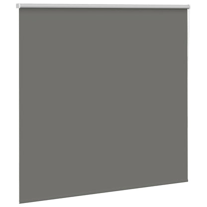 Roller Blind Blackout Grey 160x150 cm Fabric Width 156.6 cm Polyester