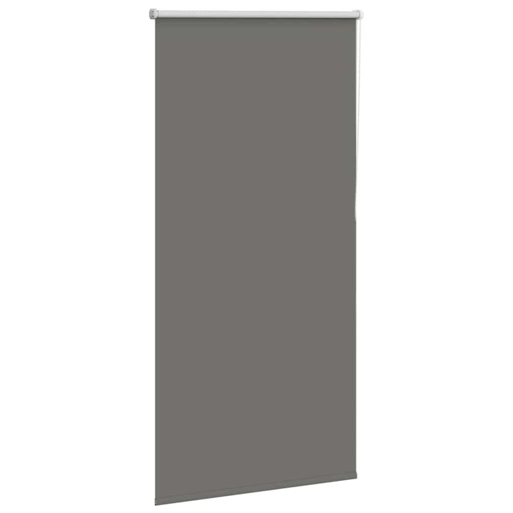 Roller Blind Blackout Grey 65x175 cm Fabric Width 60.7 cm Polyester