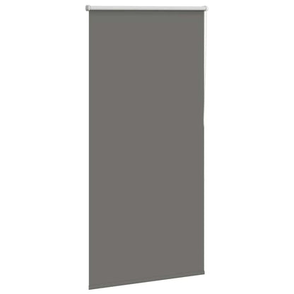 Roller Blind Blackout Grey 65x175 cm Fabric Width 60.7 cm Polyester
