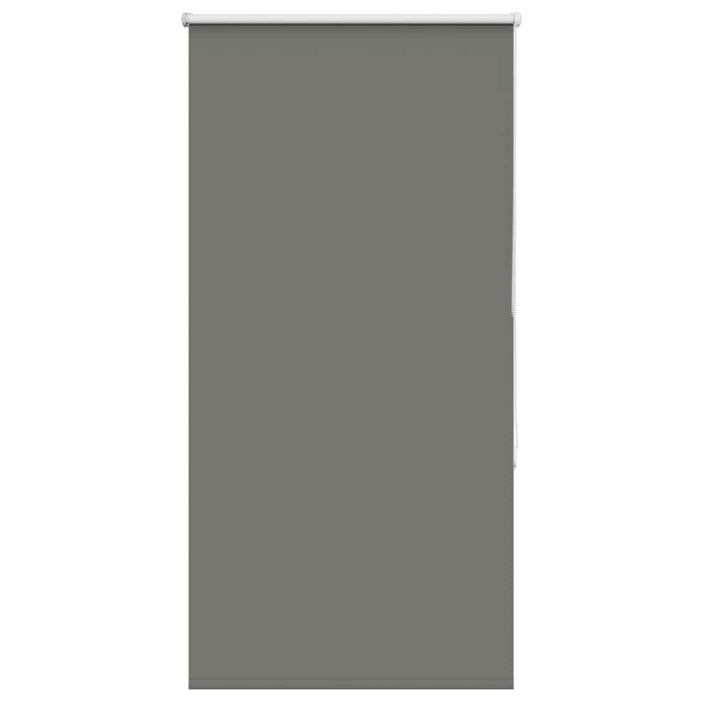 Roller Blind Blackout Grey 80x175 cm Fabric Width 75.7 cm Polyester