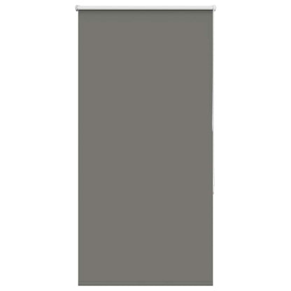 Roller Blind Blackout Grey 80x175 cm Fabric Width 75.7 cm Polyester
