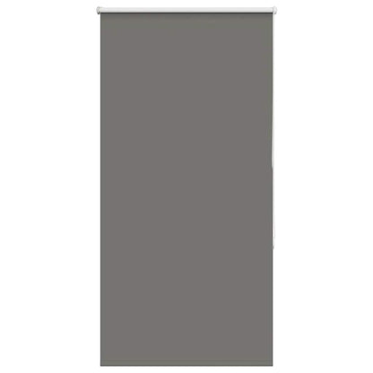 Roller Blind Blackout Grey 85x175 cm Fabric Width 80.7 cm Polyester