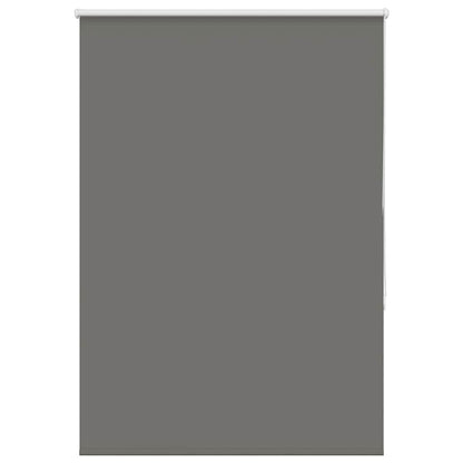 Roller Blind Blackout Grey 90x175 cm Fabric Width 85.7 cm Polyester