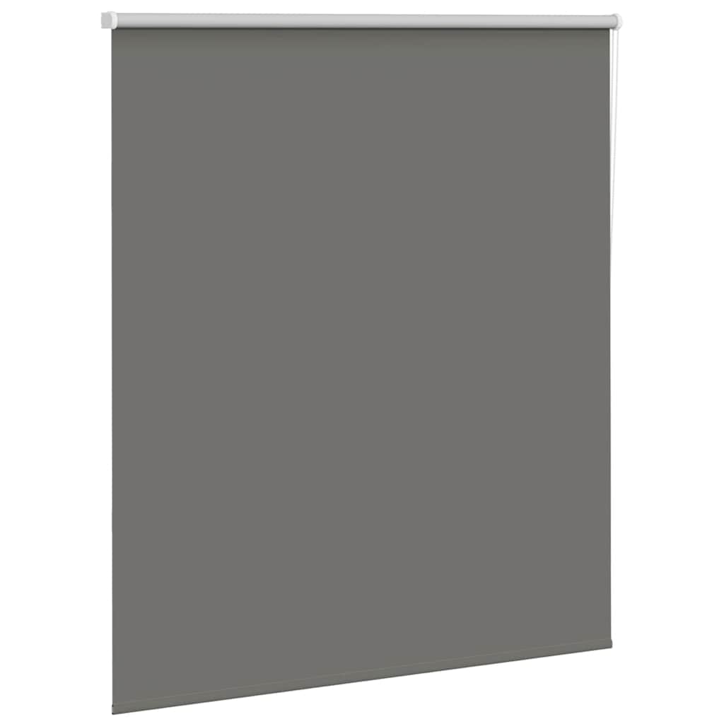 Roller Blind Blackout Grey 125x175 cm Fabric Width 121.6 cm Polyester