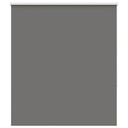 Roller Blind Blackout Grey 140x175 cm Fabric Width 136.6 cm Polyester