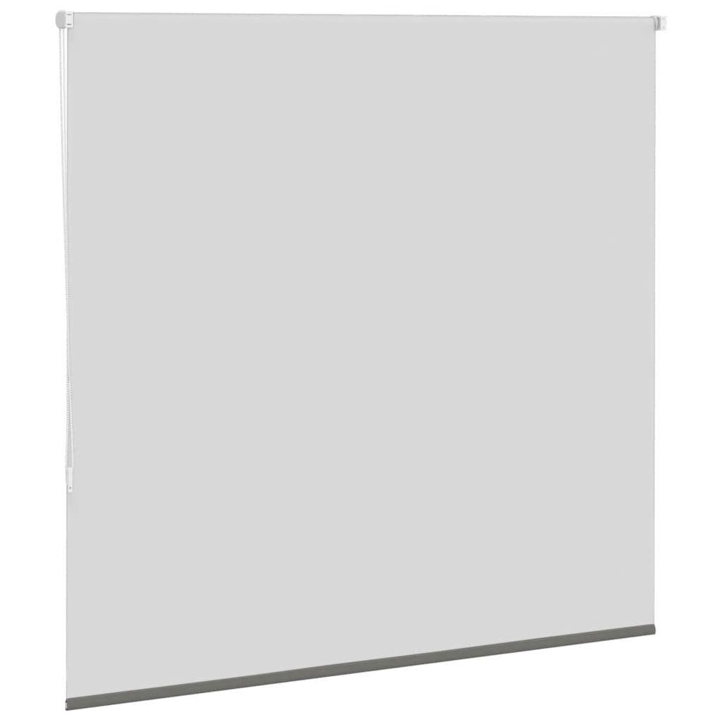 Roller Blind Blackout Grey 150x175 cm Fabric Width 146.6 cm Polyester