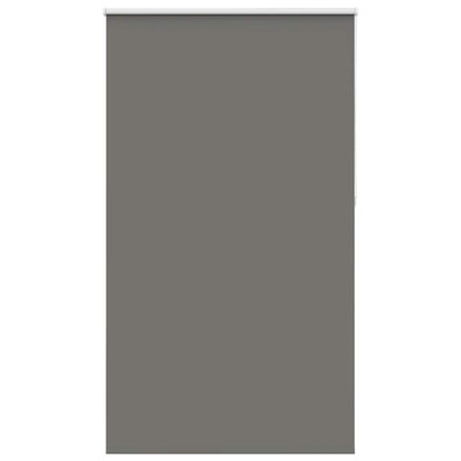 Roller Blind Blackout Grey 125x210 cm Fabric Width 121.6 cm Polyester