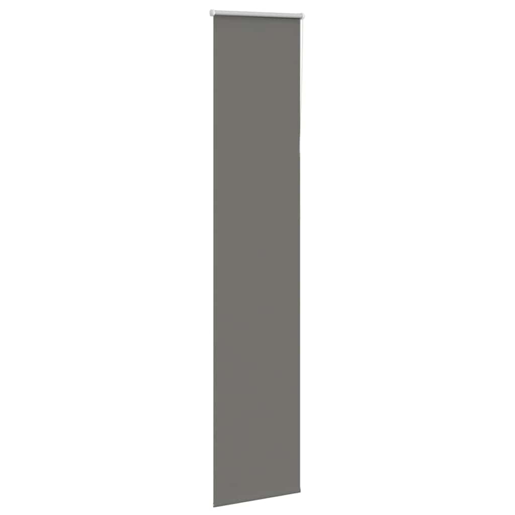 Roller Blind Blackout Grey 55x230 cm Fabric Width 50.7 cm Polyester