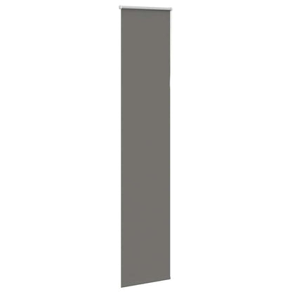 Roller Blind Blackout Grey 55x230 cm Fabric Width 50.7 cm Polyester