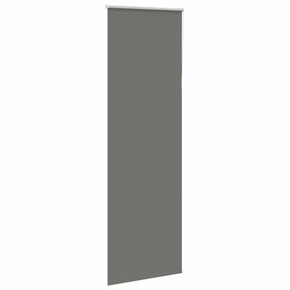 Roller Blind Blackout Grey 65x230 cm Fabric Width 60.7 cm Polyester