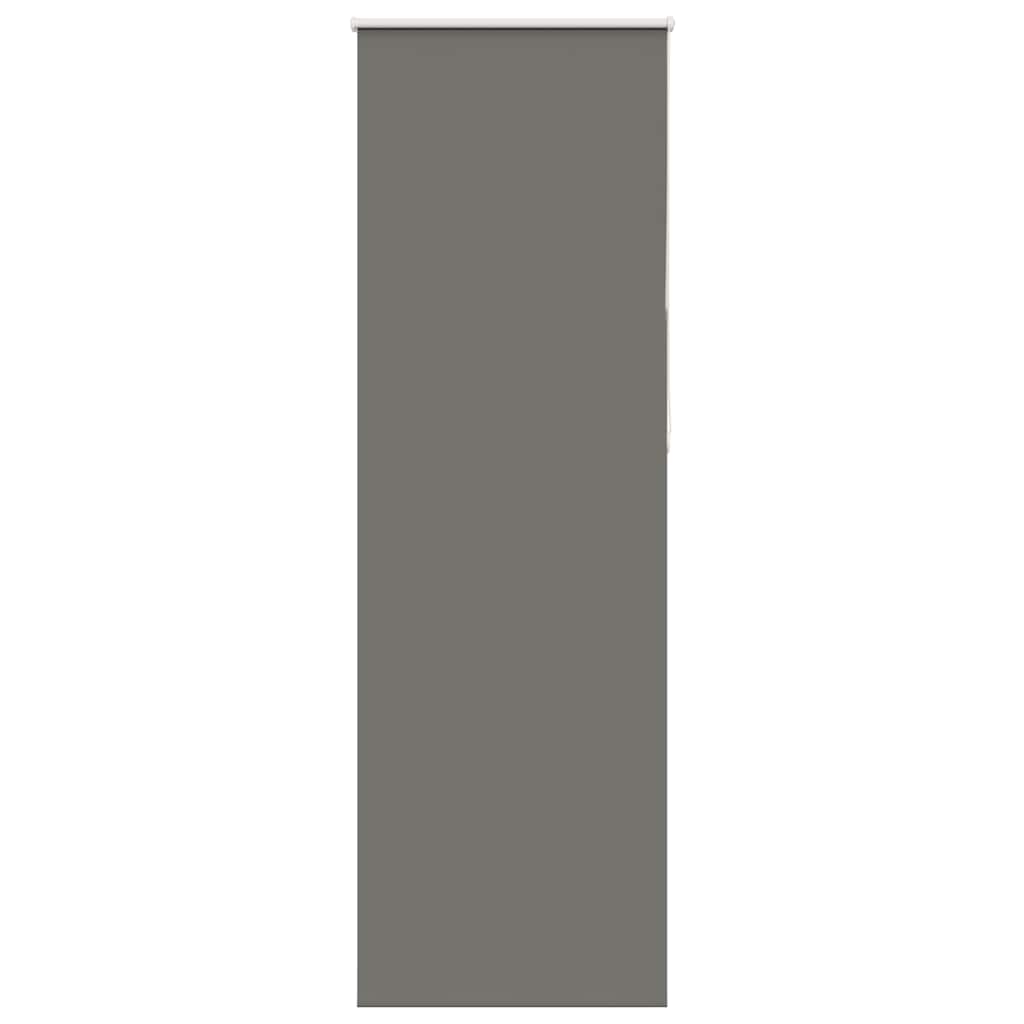 Roller Blind Blackout Grey 75x230 cm Fabric Width 70.7 cm Polyester