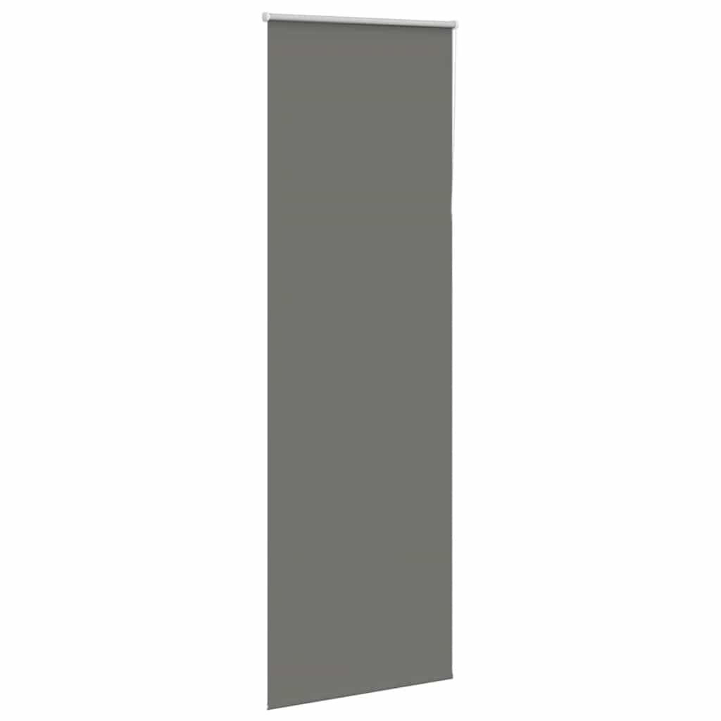 Roller Blind Blackout Grey 75x230 cm Fabric Width 70.7 cm Polyester