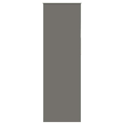 Roller Blind Blackout Grey 85x230 cm Fabric Width 80.7 cm Polyester