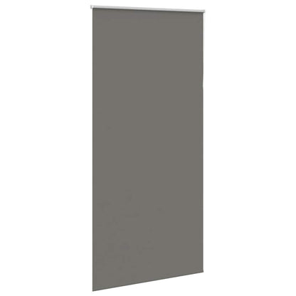 Roller Blind Blackout Grey 90x230 cm Fabric Width 85.7 cm Polyester