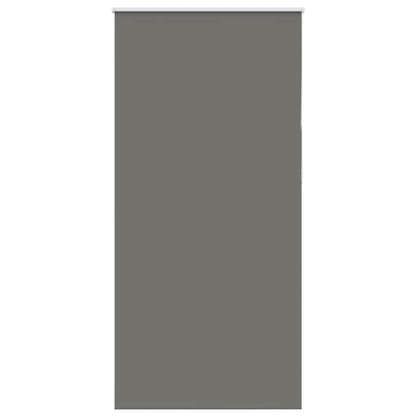 Roller Blind Blackout Grey 100x230 cm Fabric Width 95.7 cm Polyester