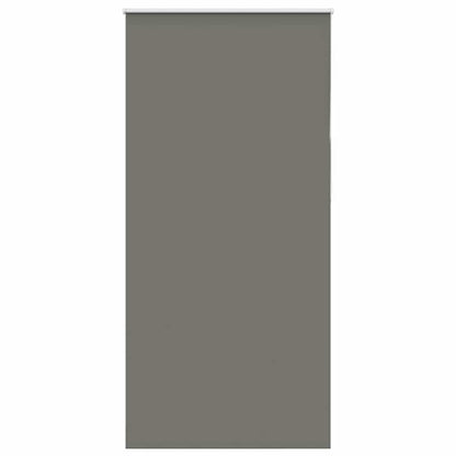 Roller Blind Blackout Grey 115x230 cm Fabric Width 110.7 cm Polyester