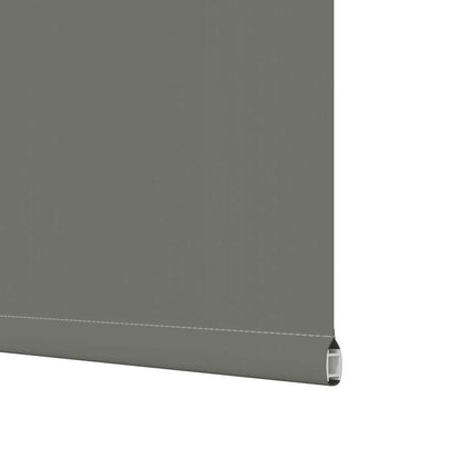 Roller Blind Blackout Grey 125x230 cm Fabric Width 121.6 cm