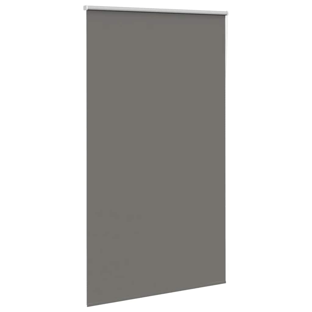 Roller Blind Blackout Grey 140x230 cm Fabric Width 136.6 cm Polyester