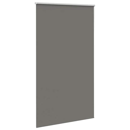 Roller Blind Blackout Grey 140x230 cm Fabric Width 136.6 cm Polyester