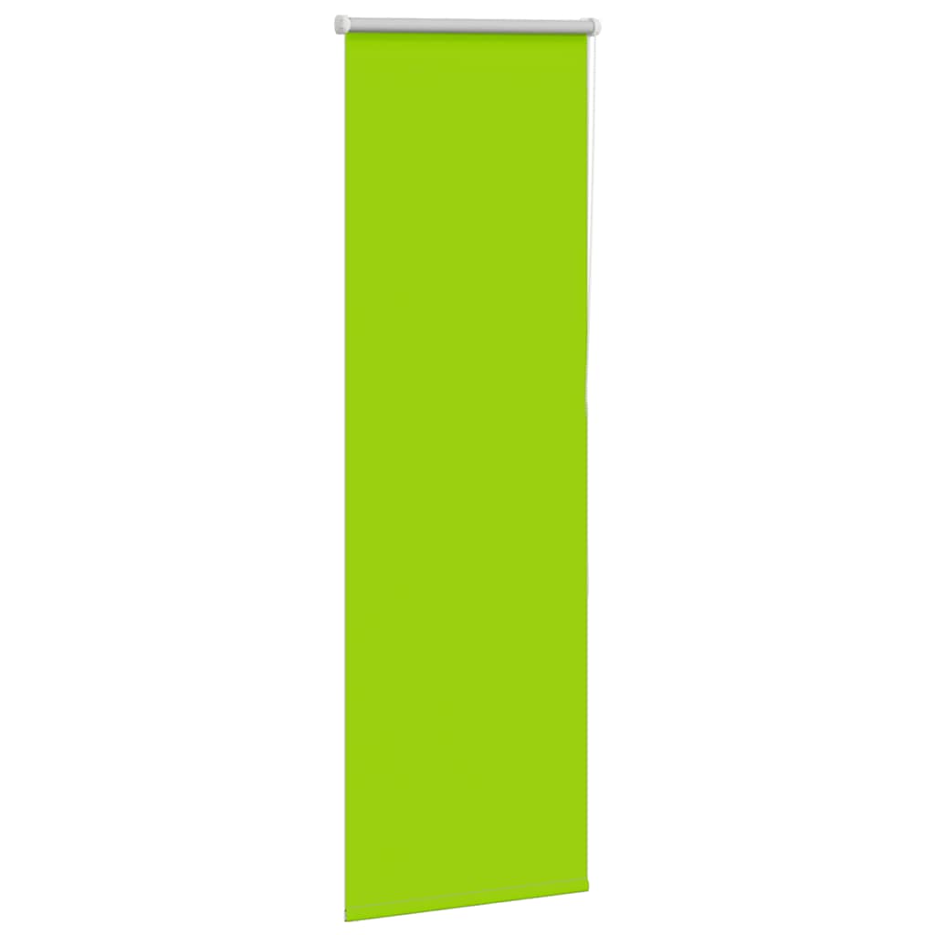 Roller Blind Blackout Leaves Green 40x130 cm Fabric Width 35.7 cm Polyester