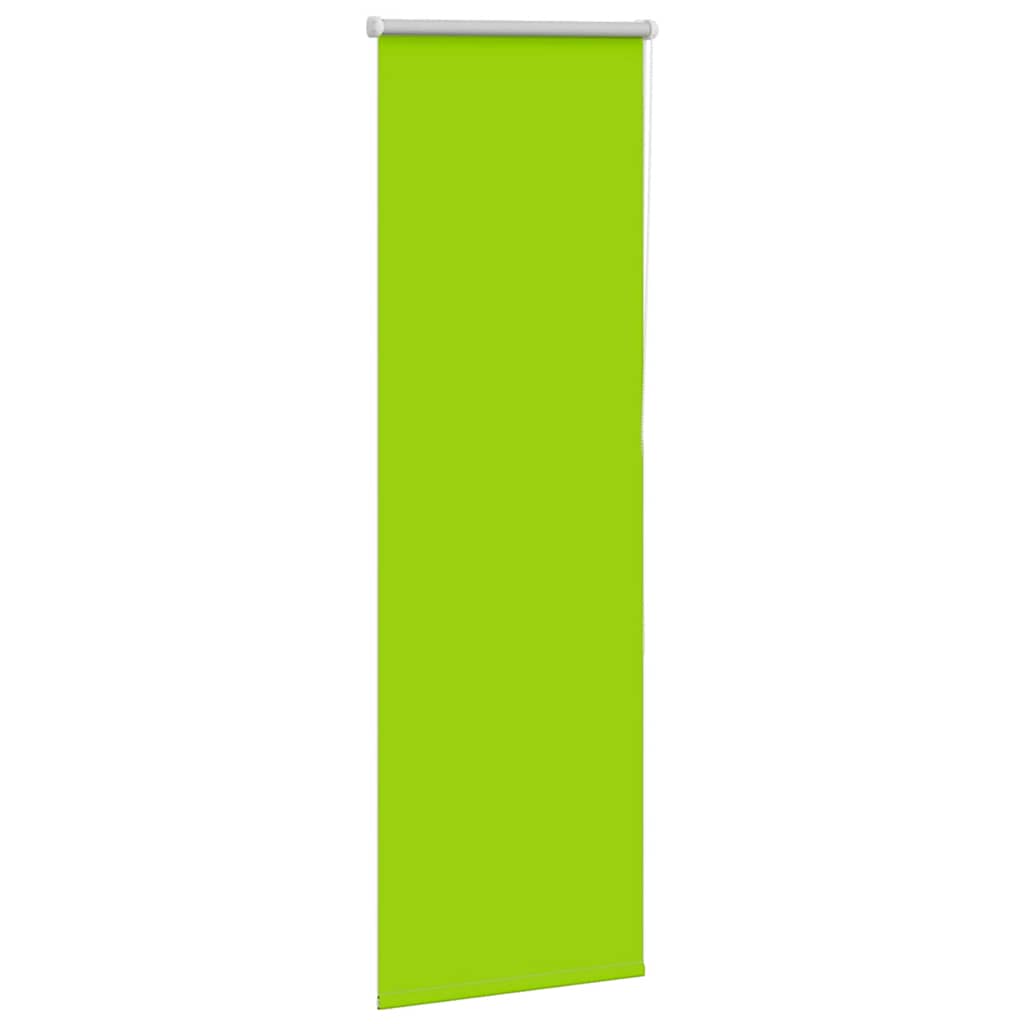 Roller Blind Blackout Leaves Green 50x130 cm Fabric Width 45.7 cm Polyester