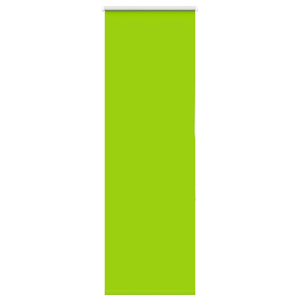 Roller Blind Blackout Leaves Green 55x130 cm Fabric Width 50.7 cm Polyester