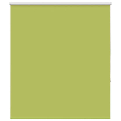 Roller Blind Blackout Leaves Green 125x130 cm Fabric Width 121.6 cm Polyester