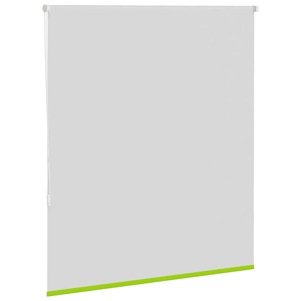 Roller Blind Blackout Leaves Green 140x130 cm Fabric Width 136.6 cm Polyester