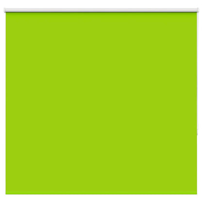 Roller Blind Blackout Leaves Green 145x130 cm Fabric Width 141.6 cm Polyester