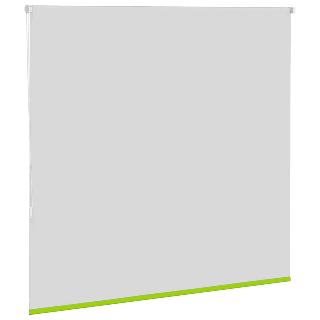 Roller Blind Blackout Leaves Green 145x130 cm Fabric Width 141.6 cm Polyester