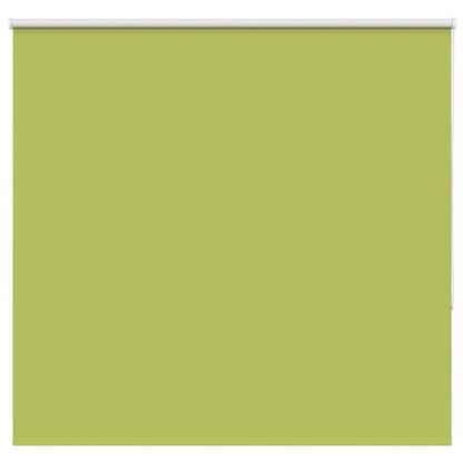 Roller Blind Blackout Leaves Green 150x130 cm Fabric Width 146.6 cm Polyester