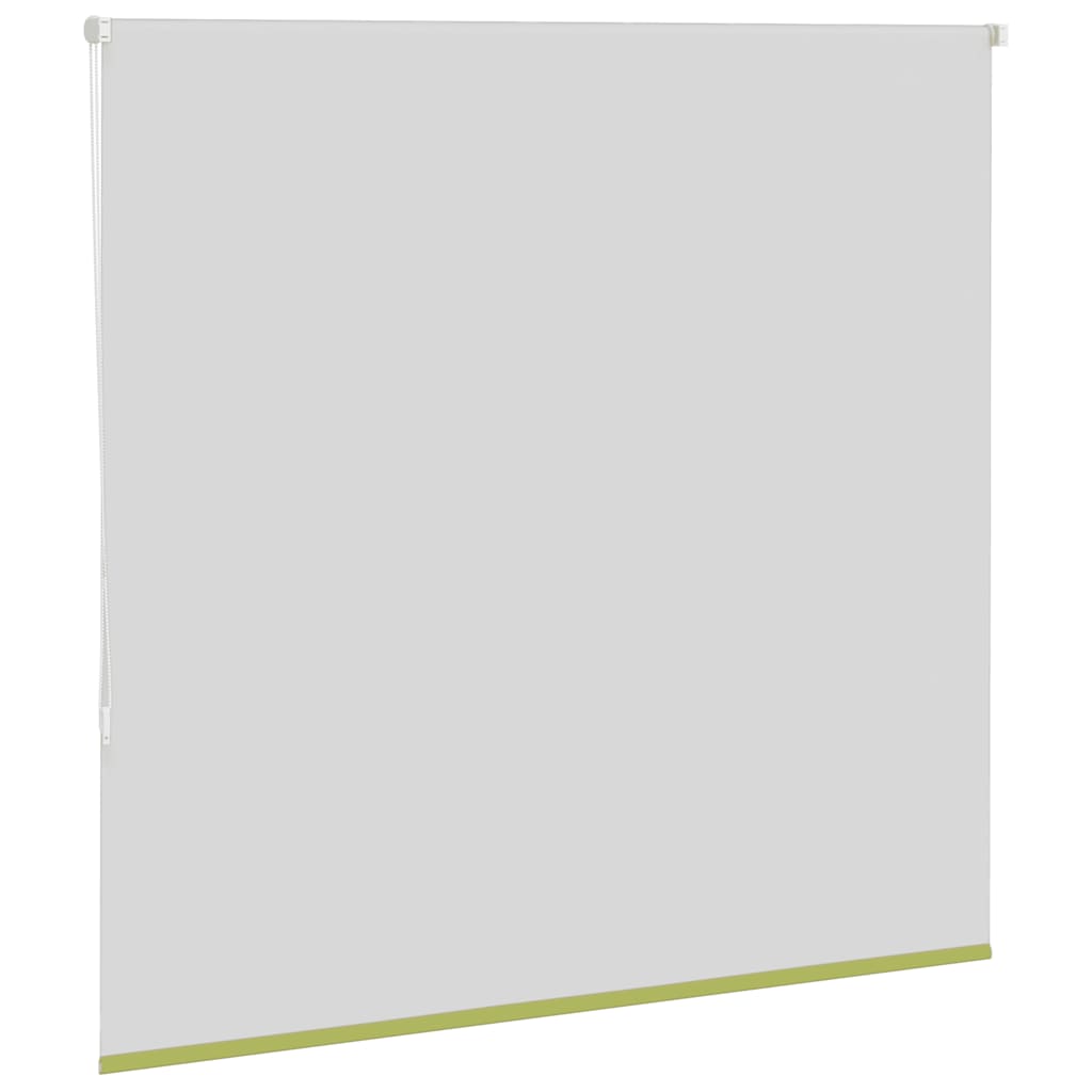 Roller Blind Blackout Leaves Green 150x130 cm Fabric Width 146.6 cm Polyester