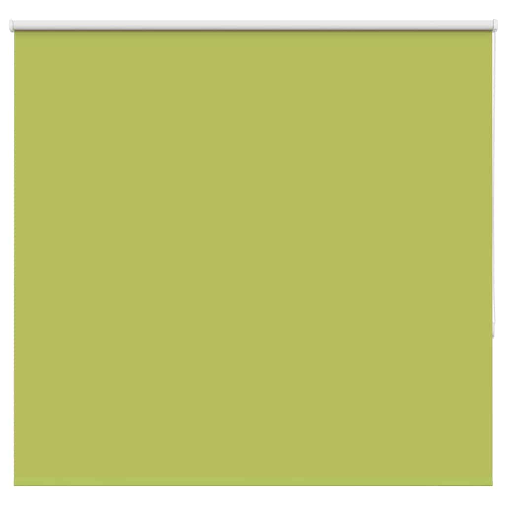 Roller Blind Blackout Leaves Green 155x130 cm Fabric Width 151.6 cm Polyester