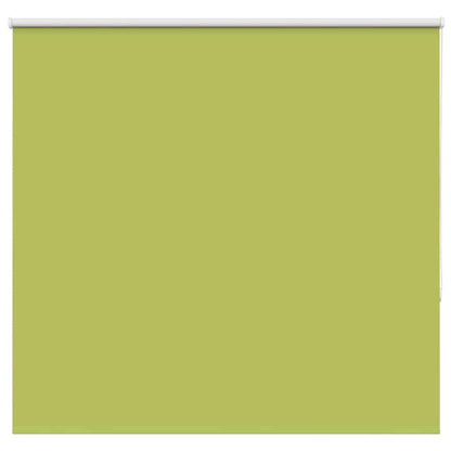 Roller Blind Blackout Leaves Green 155x130 cm Fabric Width 151.6 cm Polyester