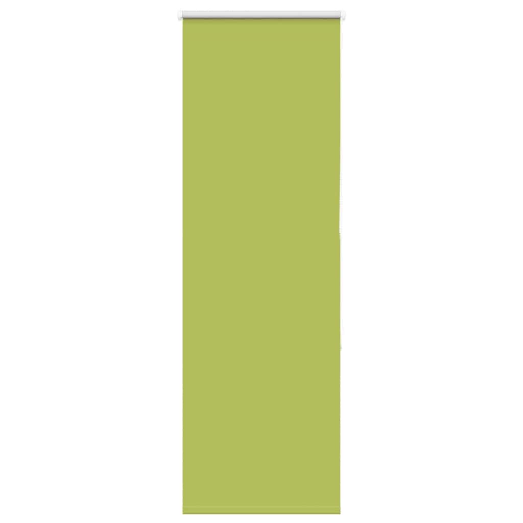 Roller Blind Blackout Leaves Green 45x150 cm Fabric Width 40.7 cm Polyester