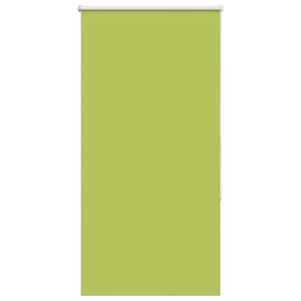Roller Blind Blackout Leaves Green 65x150 cm Fabric Width 60.7 cm Polyester