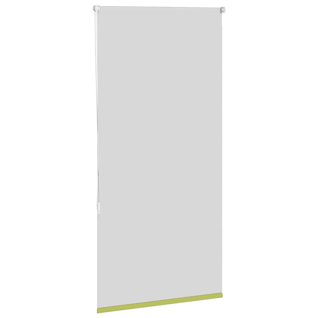 Roller Blind Blackout Leaves Green 65x150 cm Fabric Width 60.7 cm Polyester