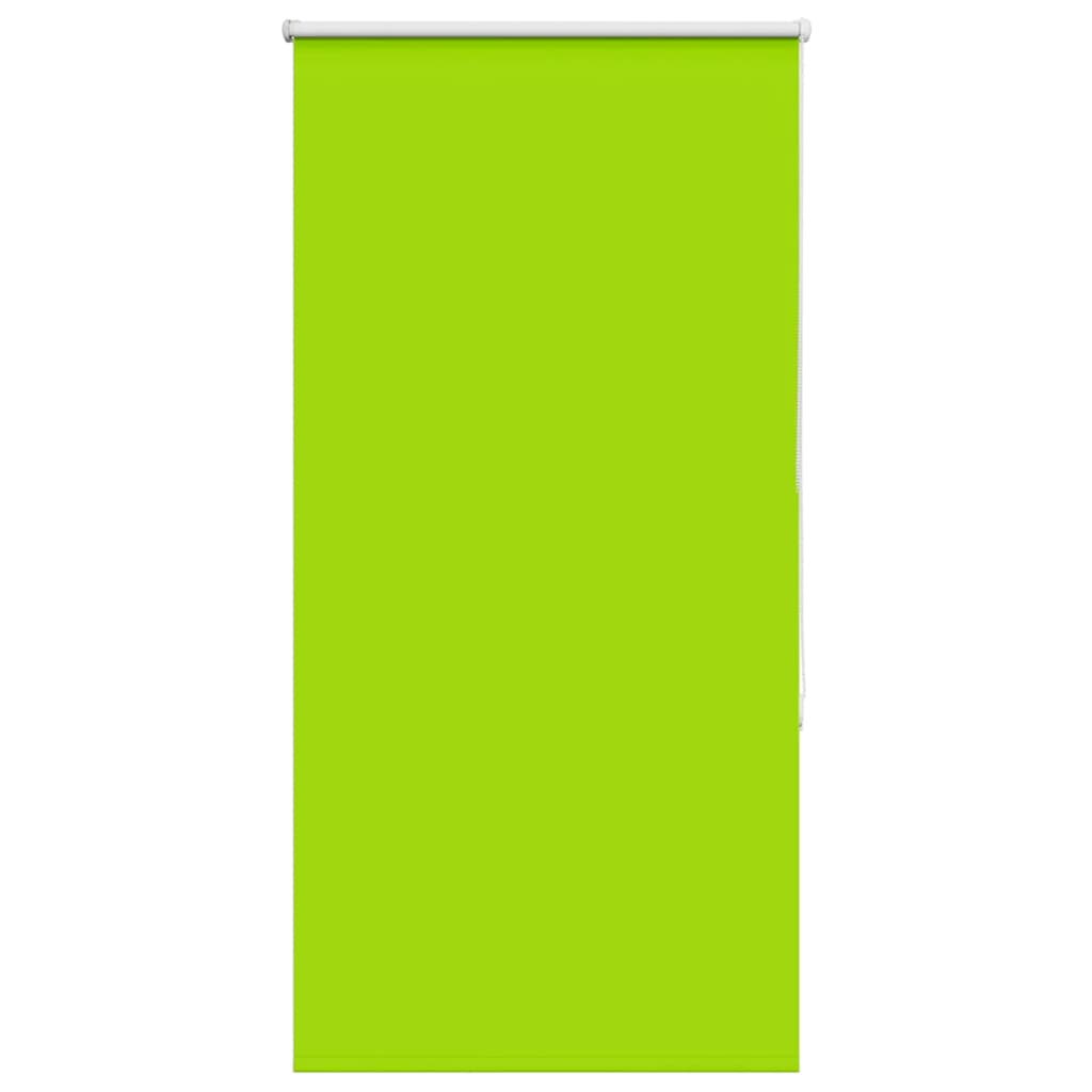 Roller Blind Blackout Leaves Green 80x150 cm Fabric Width 75.7 cm Polyester