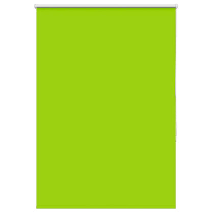 Roller Blind Blackout Leaves Green 90x150 cm Fabric Width 85.7 cm Polyester
