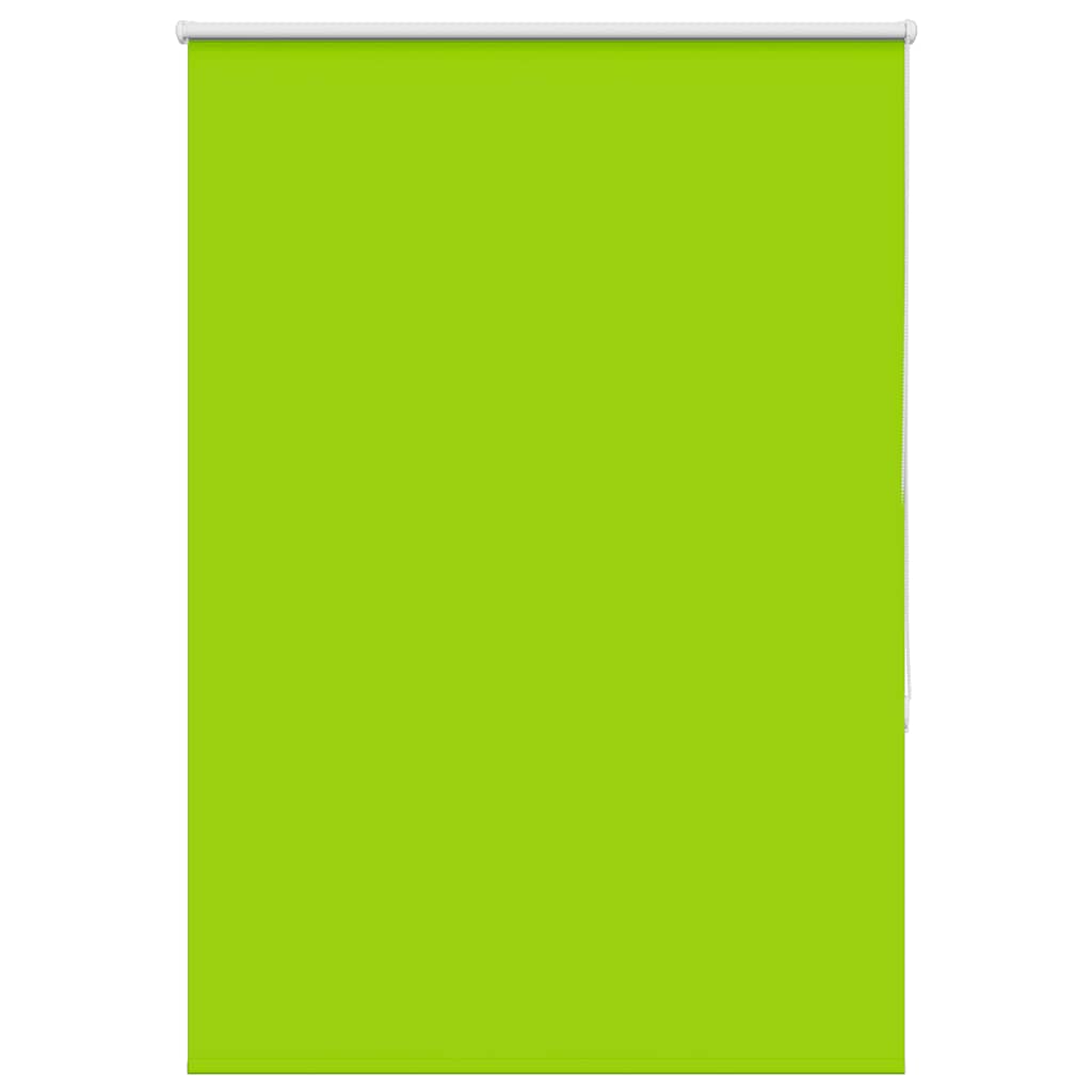 Roller Blind Blackout Leaves Green 95x150 cm Fabric Width 90.7 cm Polyester