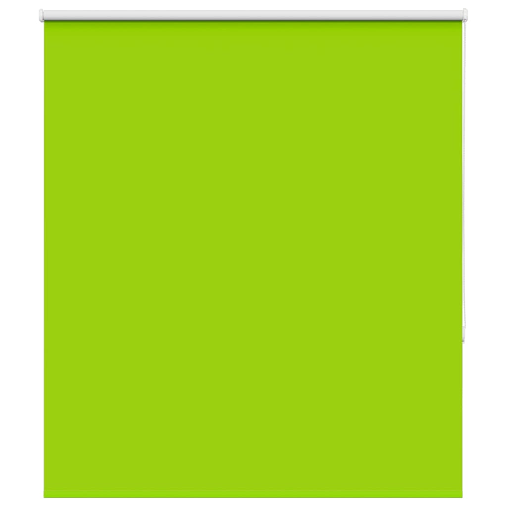 Roller Blind Blackout Leaves Green 120x150 cm Fabric Width 116.6 cm Polyester
