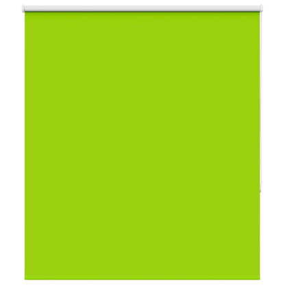 Roller Blind Blackout Leaves Green 120x150 cm Fabric Width 116.6 cm Polyester