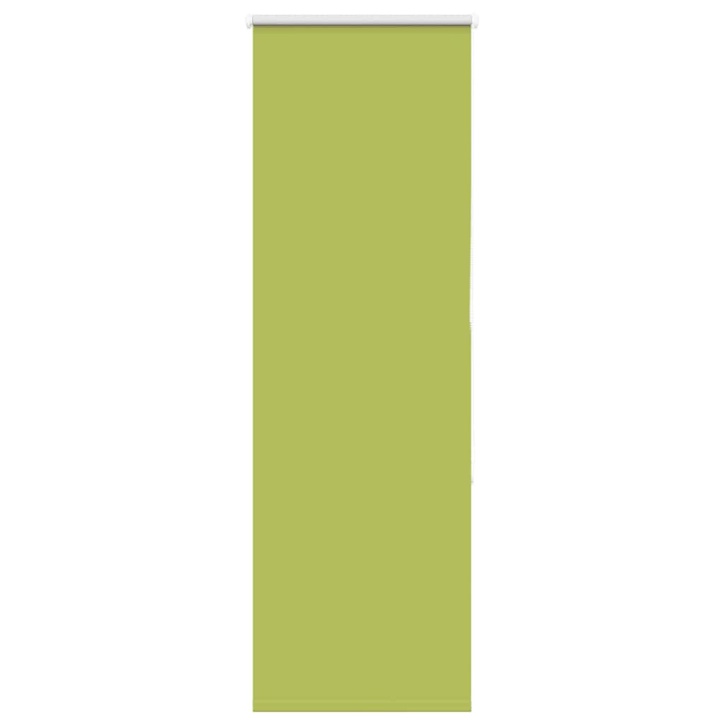 Roller Blind Blackout Leaves Green 60x175 cm Fabric Width 55.7 cm Polyester