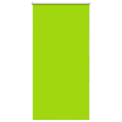 Roller Blind Blackout Leaves Green 80x175 cm Fabric Width 75.7 cm Polyester