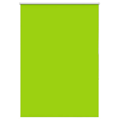 Roller Blind Blackout Leaves Green 95x175 cm Fabric Width 90.7 cm Polyester