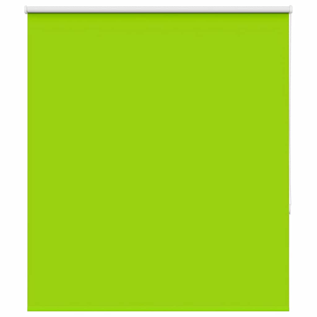 Roller Blind Blackout Leaves Green 120x175 cm Fabric Width 116.6 cm Polyester