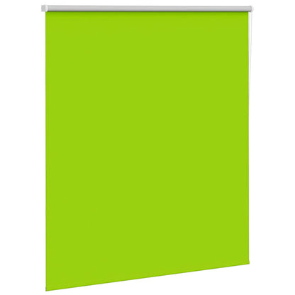 Roller Blind Blackout Leaves Green 120x175 cm Fabric Width 116.6 cm Polyester